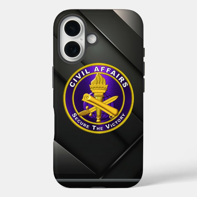 Civil Affairs Case-Mate iPhone Case (Back)