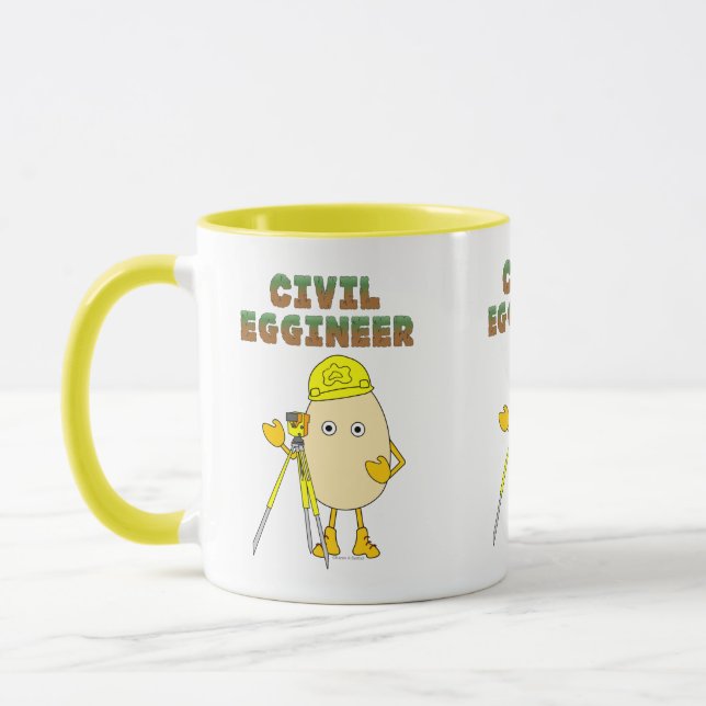 Civil Eggineer Engineer Mug (Left)