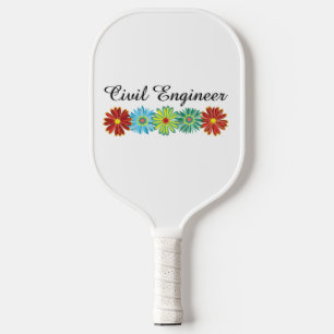 Civil Engineer Asters Pickleball Paddle
