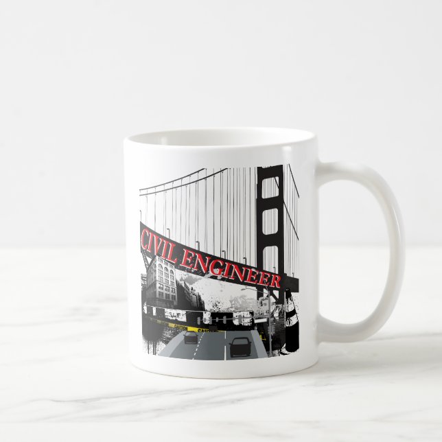 Civil Engineer Coffee Mug (Right)