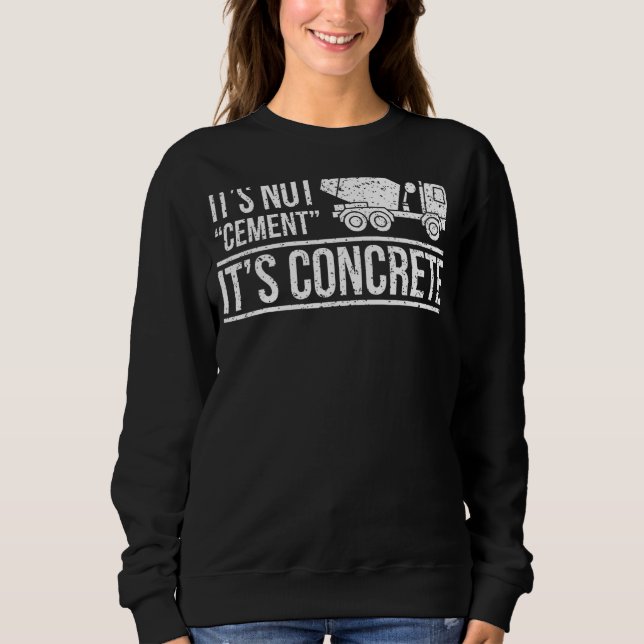 Civil Engineer Concrete Civil Engineering Sweatshirt (Front)