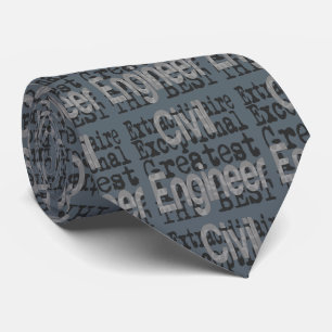 Civil Engineer Extraordinaire Tie
