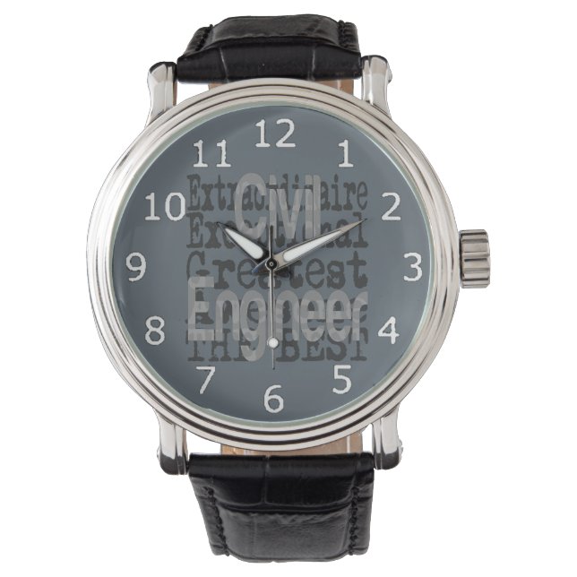 Civil Engineer Extraordinaire Watch (Front)