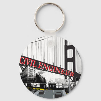 Civil Engineer Keychain