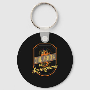 Civil Engineer Keychain