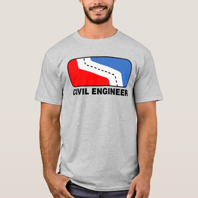 Civil Engineer League T-Shirt (Front)