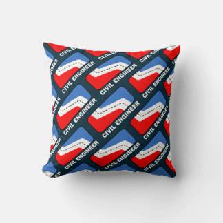 Civil Engineer League Throw Pillow