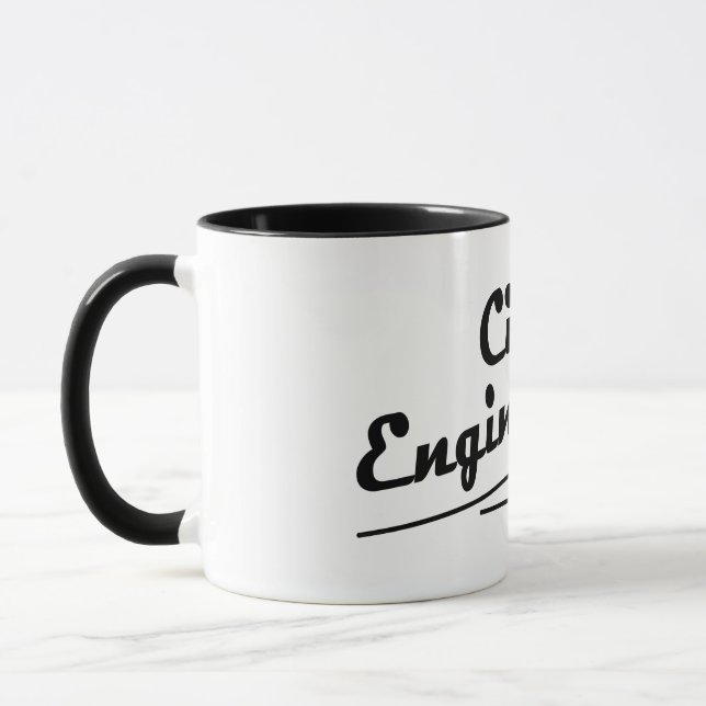 Civil Engineer Slope Mug (Left)