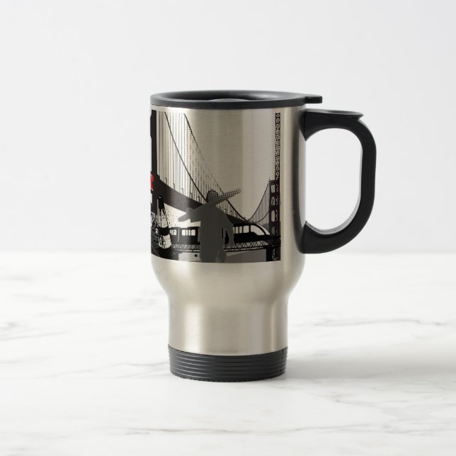 Civil Engineer Travel Mug (Right)