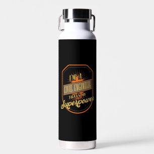 Civil Engineer Water Bottle