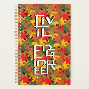 Civil Engineer White Character Planner