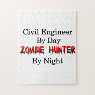 Civil Engineer/Zombie Hunter Jigsaw Puzzle