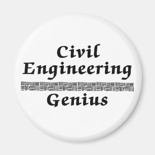 Civil Engineering Genius Magnet