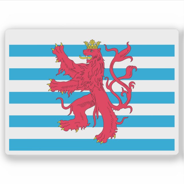 Civil ensign of Luxembourg  (Front)