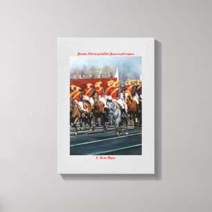 Civil Guard in full dress/Civil Guard in full Canvas Print