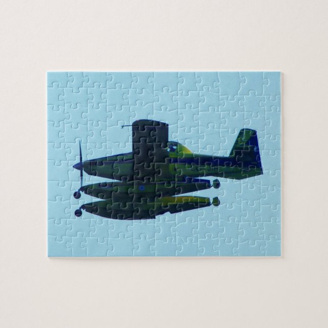 Civil Guard Seaplane. Jigsaw Puzzle (Horizontal)