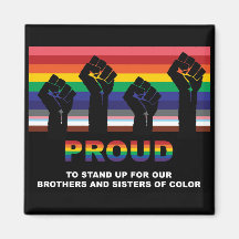 Civil Rights Pride Magnet - LGBTQA -BLM