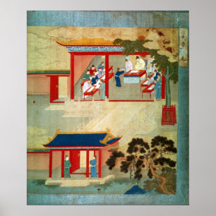 Civil Service Exam Under Emperor Jen Tsung Poster