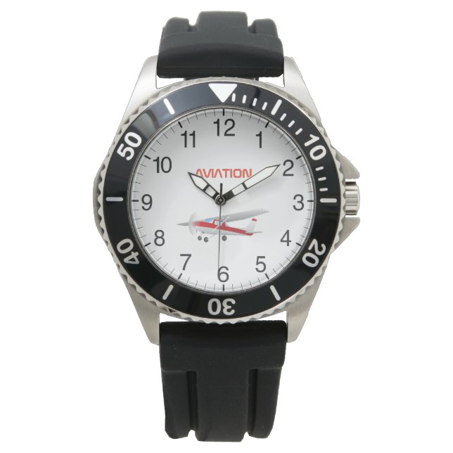 Civil Single-engined High Wing Airplane Watch (Front)