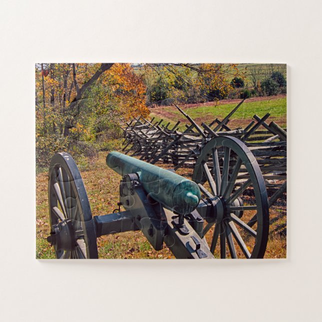 Civil War Cannons Jigsaw Puzzle