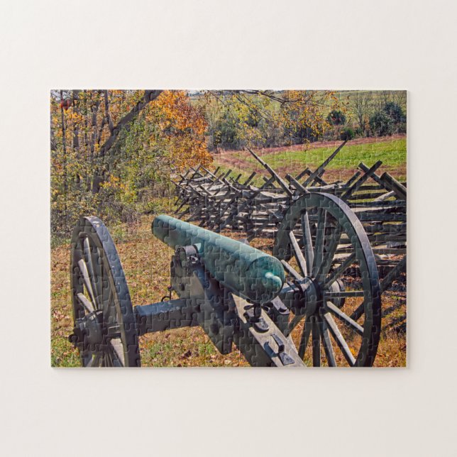 Civil War Cannons Jigsaw Puzzle (Horizontal)