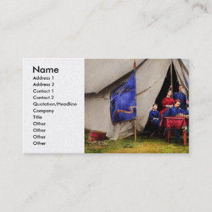Civil War - Civil war chess set 1861 Business Card