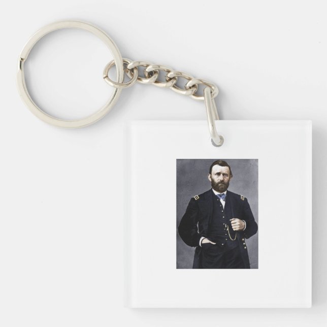 Civil War General Grant Keychain (Front)