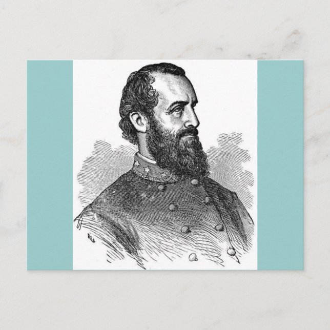 Civil War General Postcard (Front)