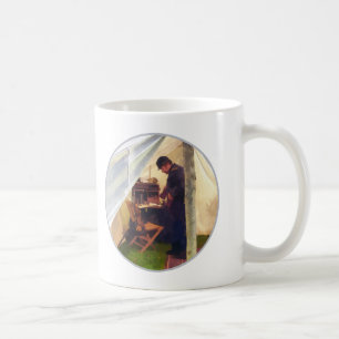 Civil War Officer's Tent Coffee Mug