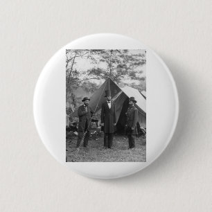 Civil War Photo Circa 1862 2 Inch Round Button