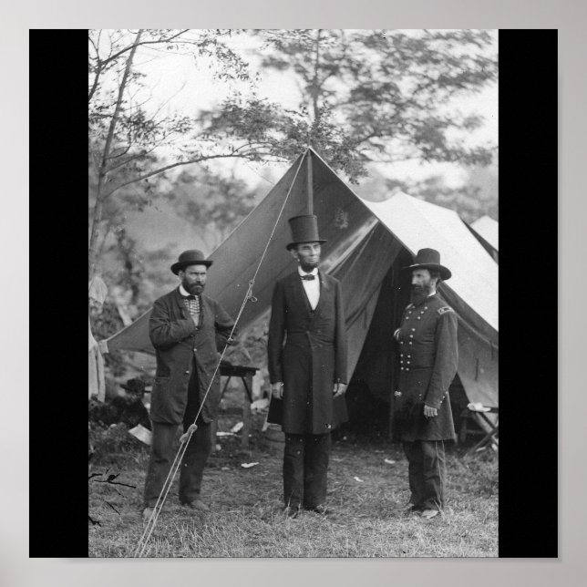 Civil War Photo Circa 1862 Poster (Front)