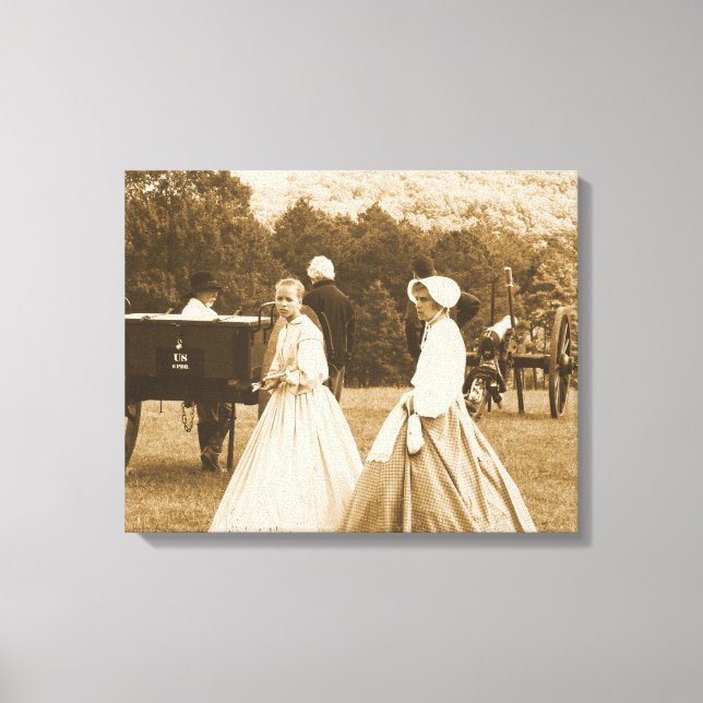Civil War Print on Canvas (Front)
