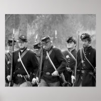 Civil War Reenactment - Union Soldiers