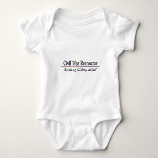 Civil War Reenactor Baby Bodysuit