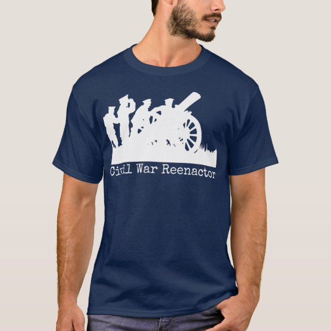 Civil War Reenactor Reenactment Best Price T-Shirt (Front)