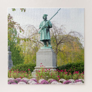 Civil War Soldier Monument Jigsaw Puzzle
