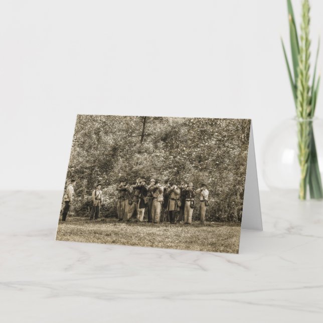 Civil War Soldiers Card (Front)