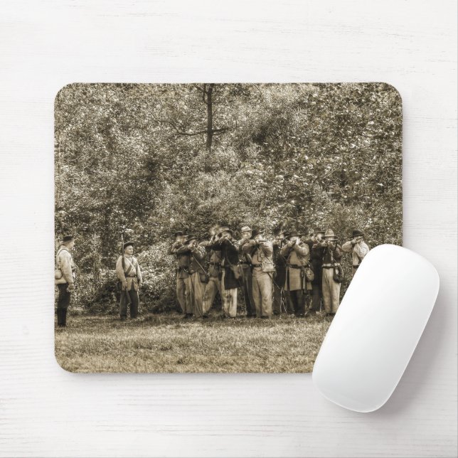 Civil War Soldiers Mouse Pad (With Mouse)