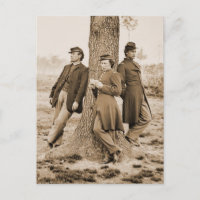 Civil War Three Officers