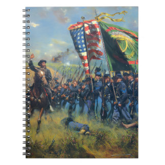 Civil War Union troops Irish Brigade  Notebook