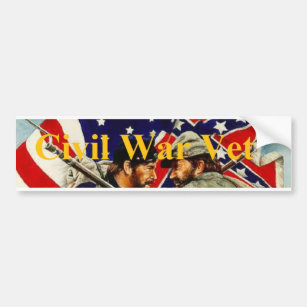 Civil War Veteran Bumper Sticker