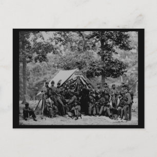 Civil War Vintage Photo Postcard