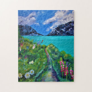 CJ Fox Art Spring Island Dreaming Jigsaw Puzzle