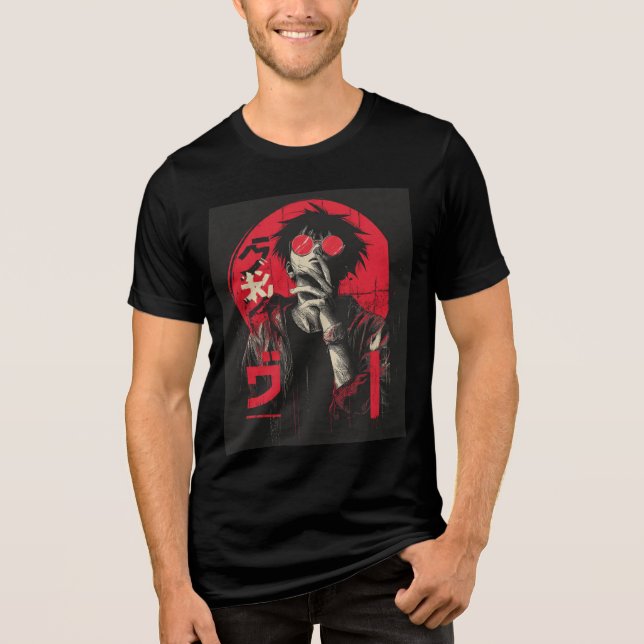CJ Graphic Studios "Crimson Sight" Premium Tee (Front)