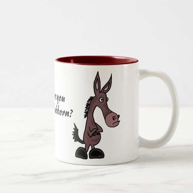 CJ- Stubborn Mule Mug (Right)