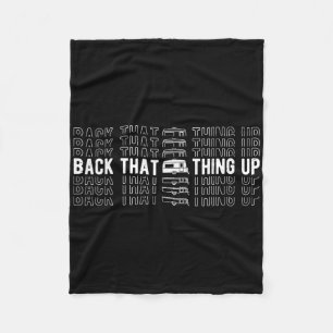Ck That Thing Up Camper Trailer Camping Camper Fleece Blanket