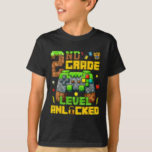Ck To School 2nd Grade Gamer First Day Second Grad T-Shirt