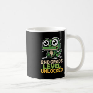 Ck To School 2nd Grade Lizard Gamer Second Level U Coffee Mug