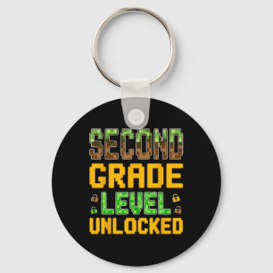 Ck To School Boys Video Gamer First Day Of Second Keychain