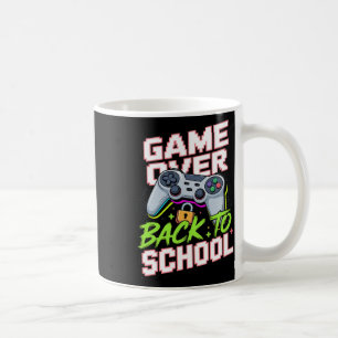 Ck To School Gamer Controller Cool Funny Video Pun Coffee Mug